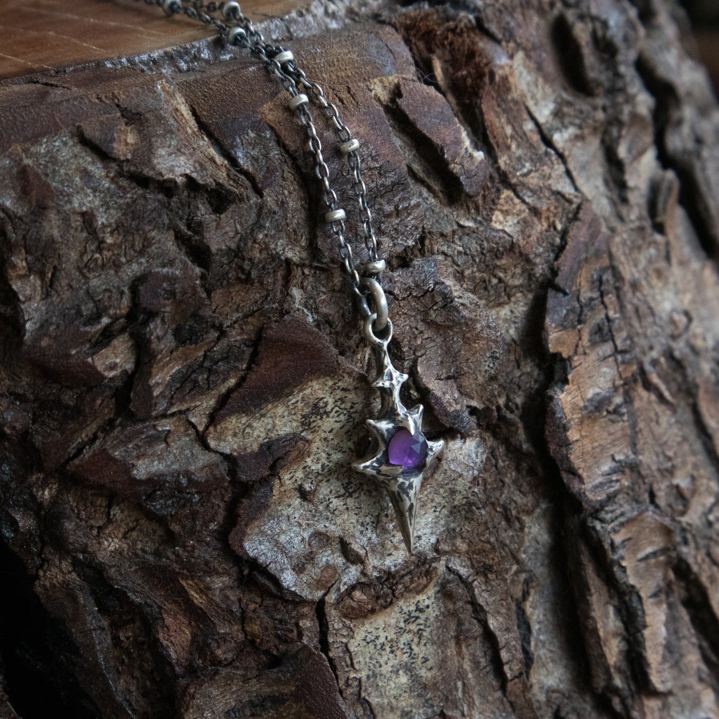 Eldritch Pendant - Rose Cut
