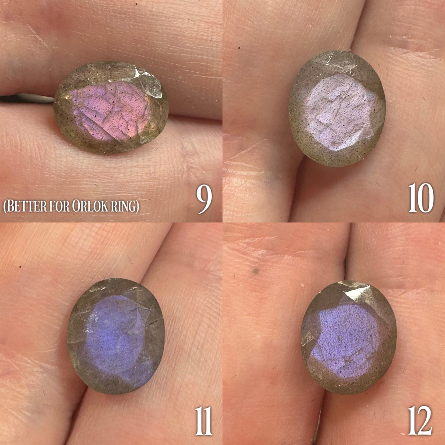 Azathoth Pendant - Purple Labradorite