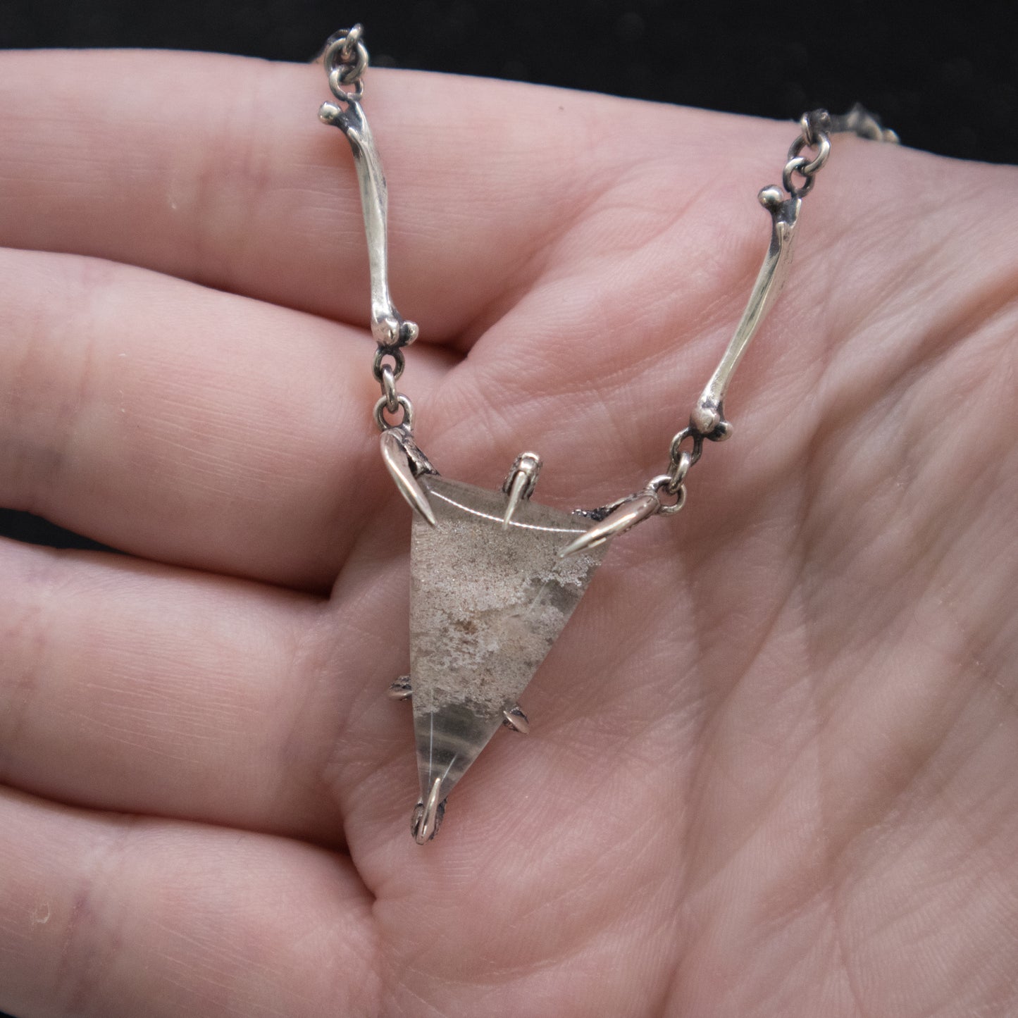 Burial Ground Necklace - Lodolite - OOAK