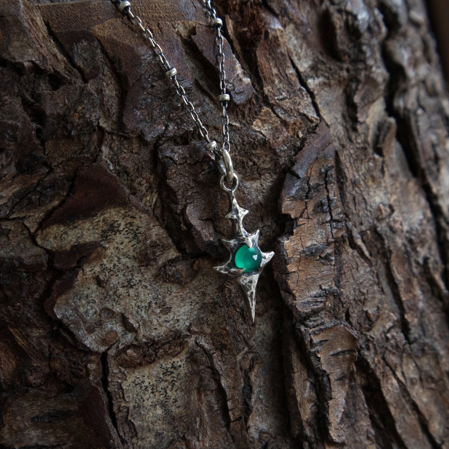 Eldritch Pendant - Rose Cut