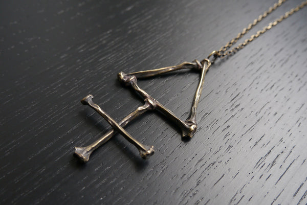 The Alchemist Pendant: Sulphur, Large