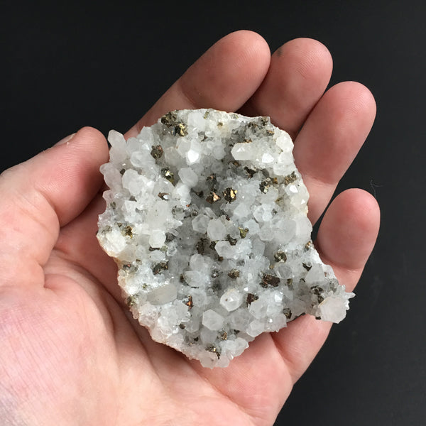 Quartz with Chalcopyrite Specimen