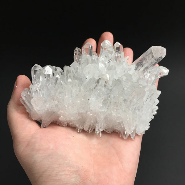 Clear Quartz Crystal Cluster