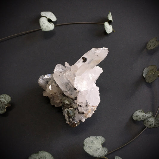 Quartz with sphalerite