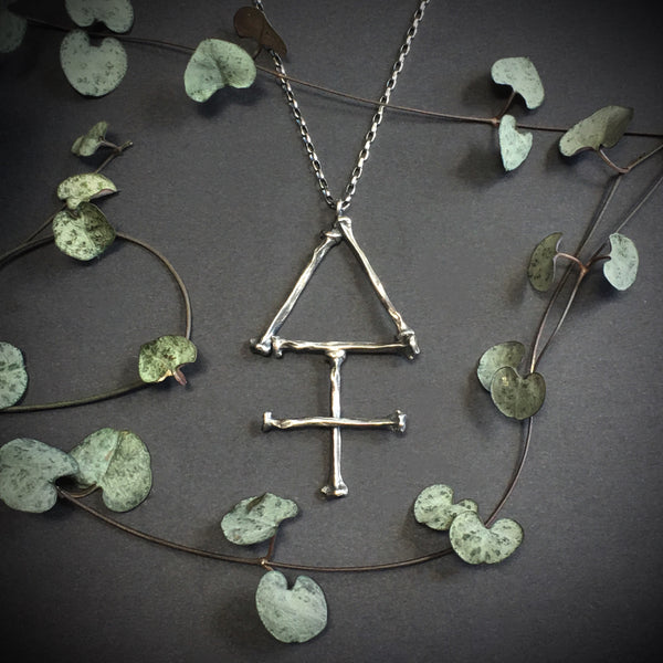The Alchemist Pendant: Sulphur, Large