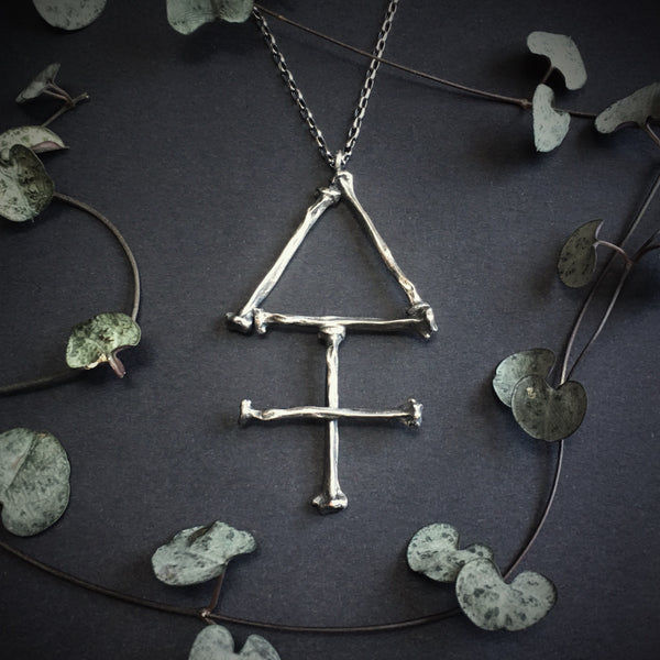 The Alchemist Pendant: Sulphur, Large
