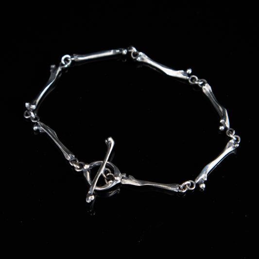 Chain Of Bones Bracelet - 7 inches - Ready to Ship