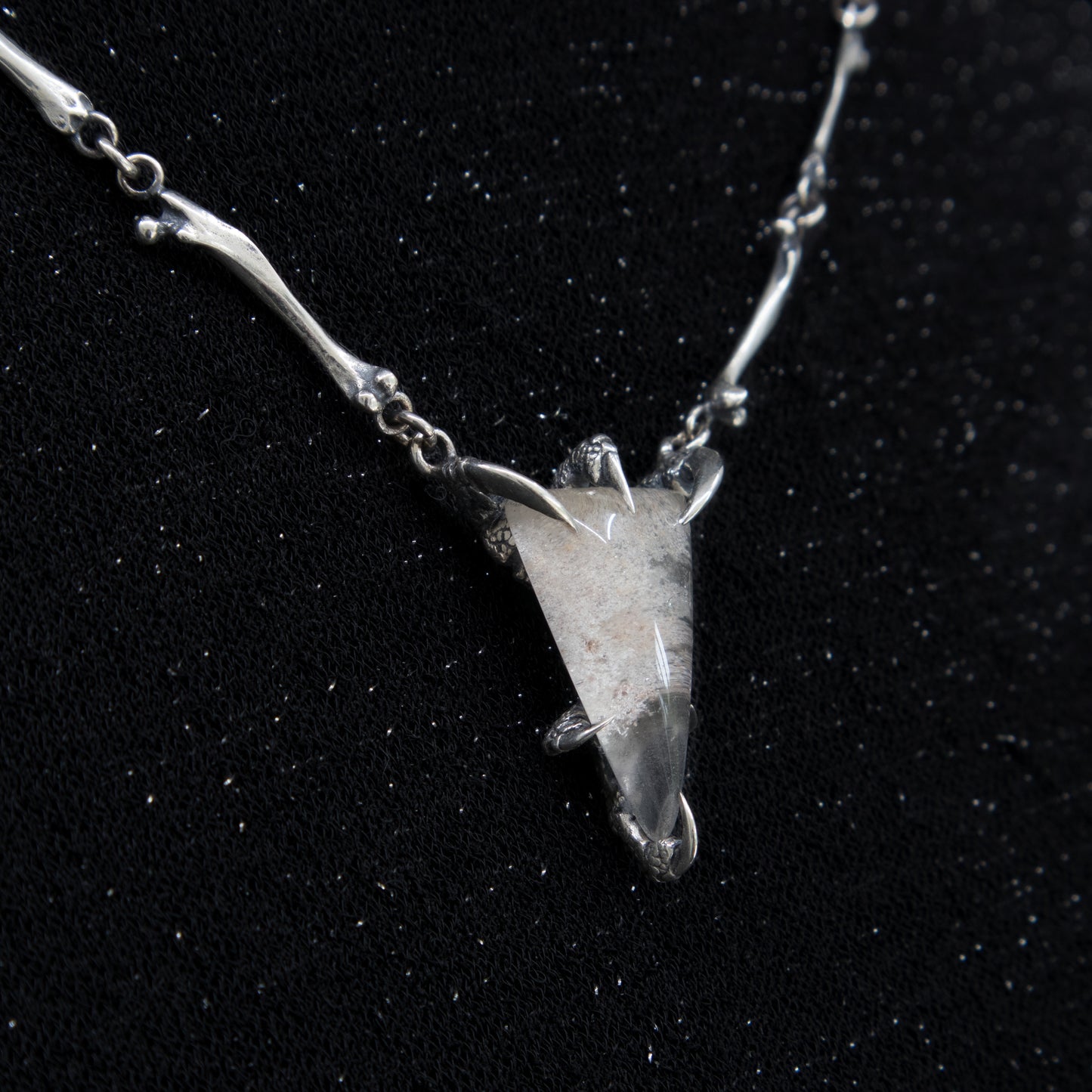 Burial Ground Necklace - Lodolite - OOAK