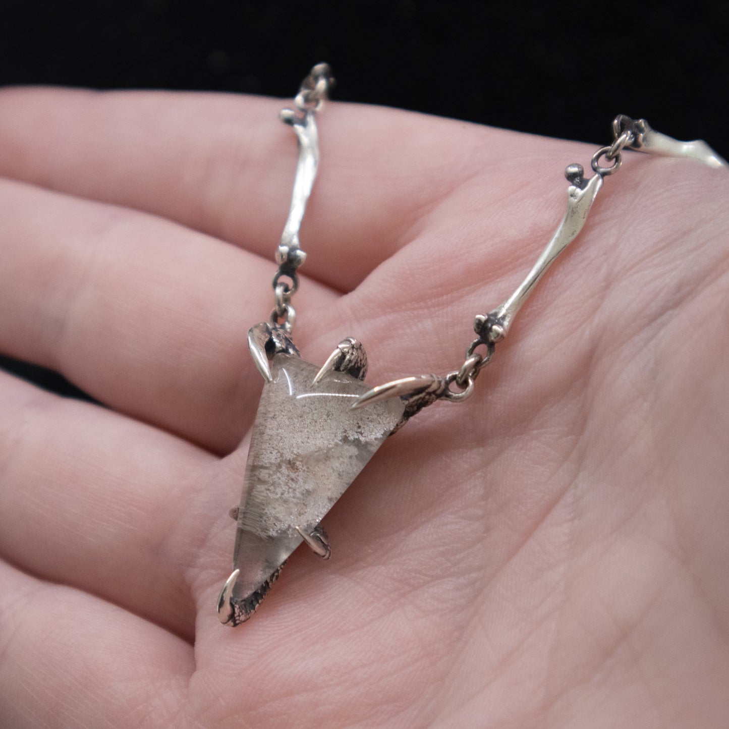 Burial Ground Necklace - Lodolite - OOAK