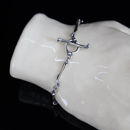 Chain Of Bones Bracelet - 7 inches - Ready to Ship