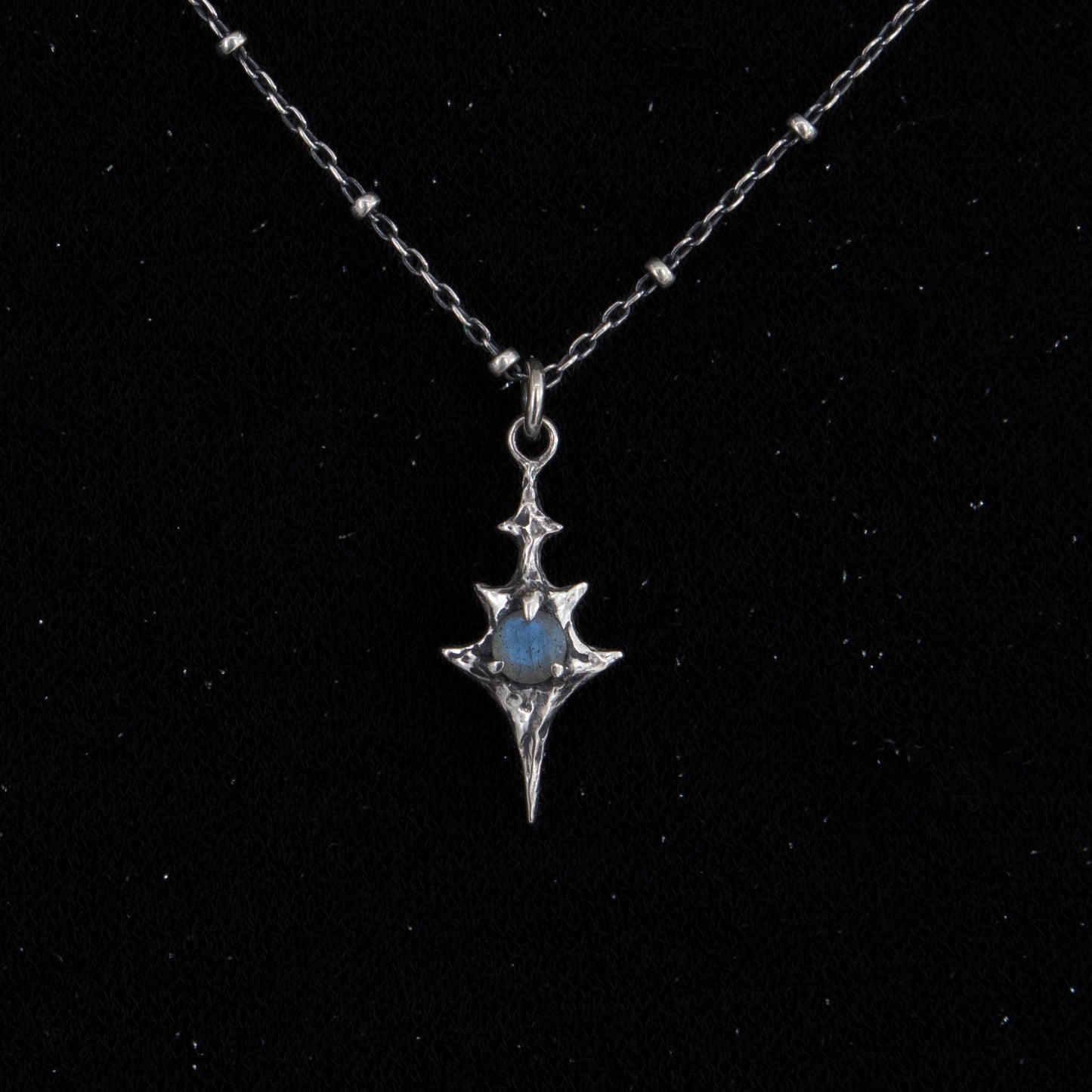 Eldritch Pendant - Labradorite BC - 18 inches- Ready to Ship