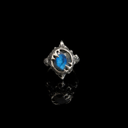 Orlok Ring - Labradorite - Size 7.25 - Ready To Ship