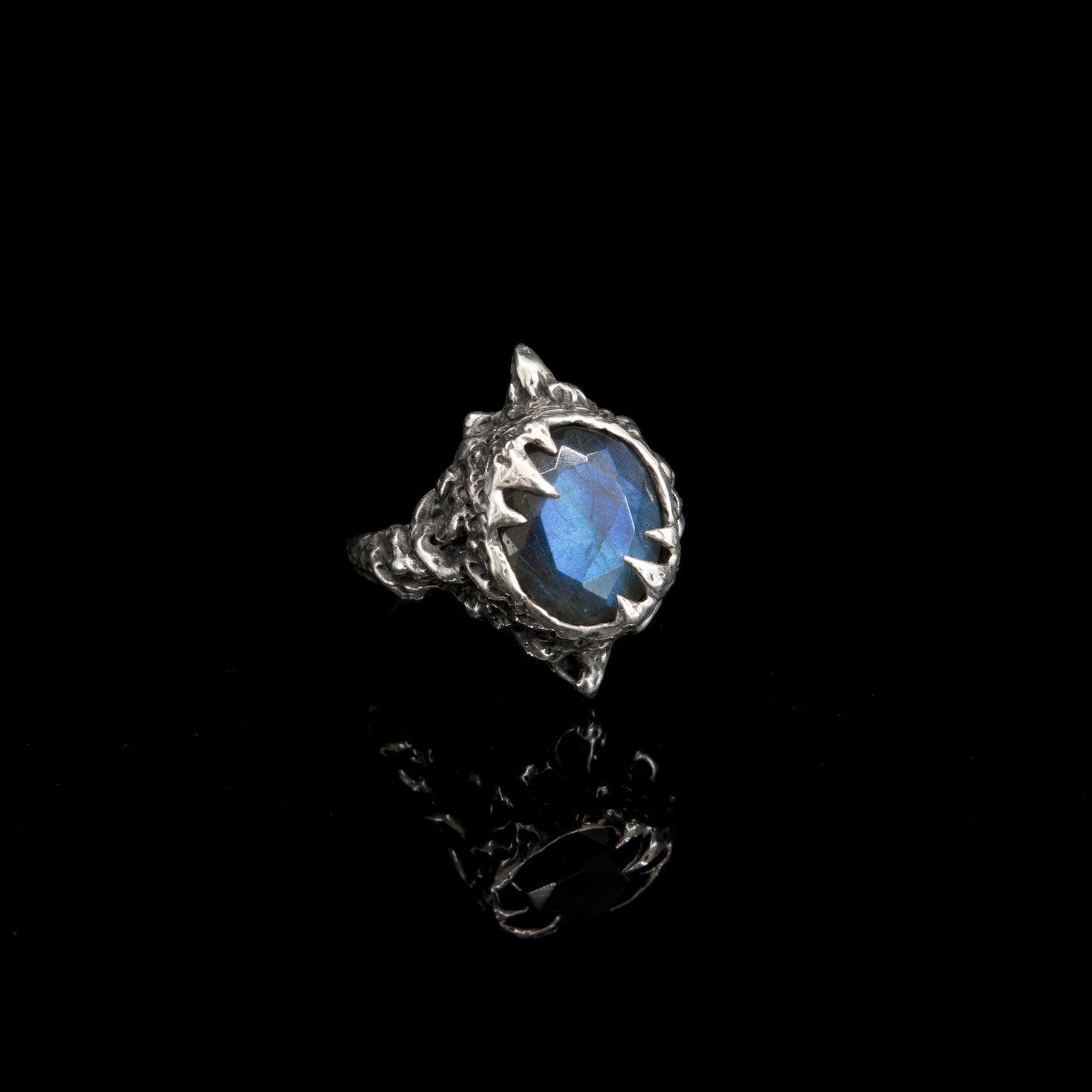 Orlok Ring - Labradorite - Size 7.25 - Ready To Ship