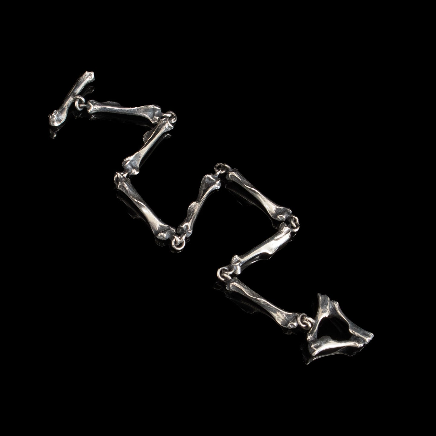 Chain Of Bones II Bracelet - 7 Inches - Ready to Ship