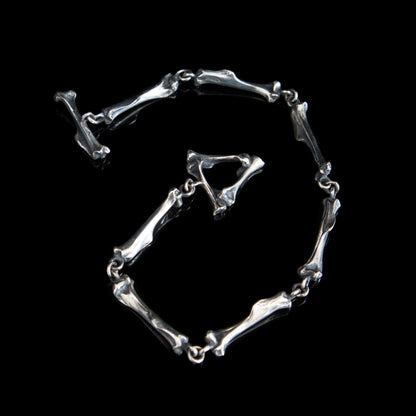 Chain Of Bones II Bracelet - 7 Inches - Ready to Ship