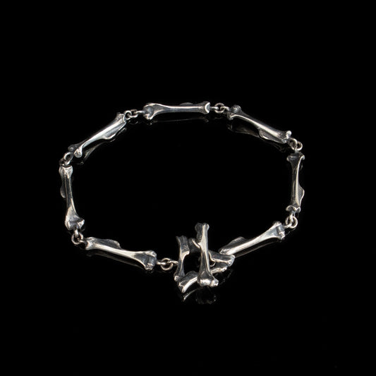 Chain Of Bones II Bracelet - 7 Inches - Ready to Ship
