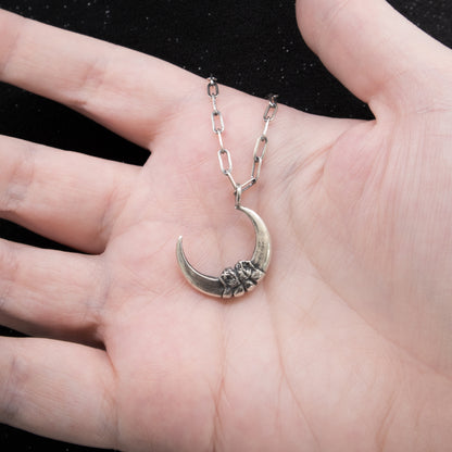 Tilted Luna Magnus Pendant - 20 Inches - Ready To Ship