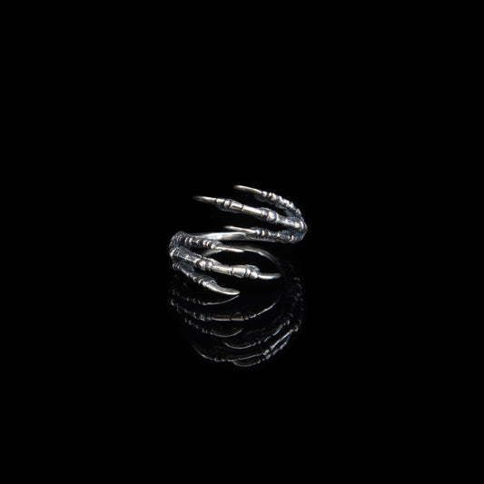 Double Starling Claw Ring - Size 9 - Ready to Ship