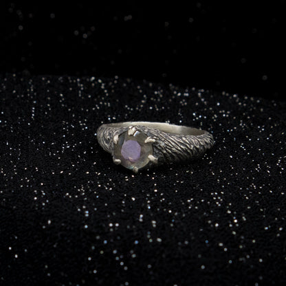 Forest Nymph Ring - Purple Labradorite