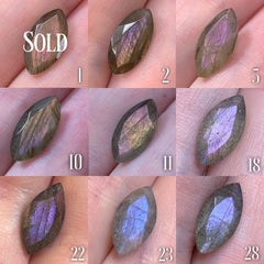 Nightshade Ring (Labradorite & Purple Labradorite version)