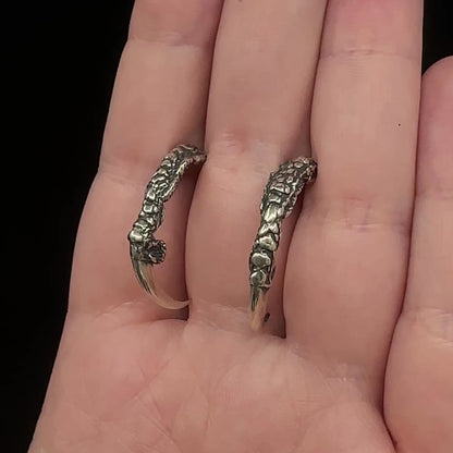 Parrot Claw Earrings - Ready to Ship