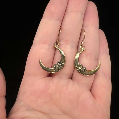 Luna Magnus Earrings - Bronze - Ready to Ship