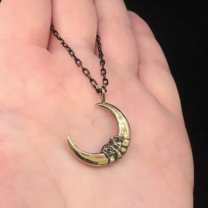 Luna Magnus Pendant - 18 inches - Bronze - Ready to Ship