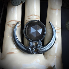 Raven Moon Ring