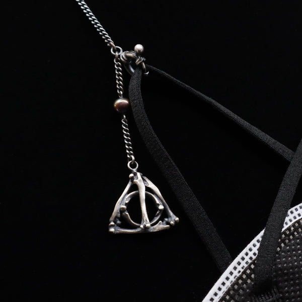 Deathly Hallows Mask Chain or Glasses Chain - Ready to Ship