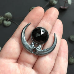 Raven Moon Ring