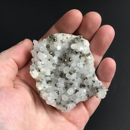 Quartz with Chalcopyrite Specimen