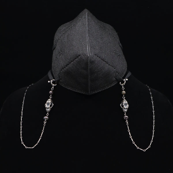 Bat Skull Mask Chain or Glasses Chain