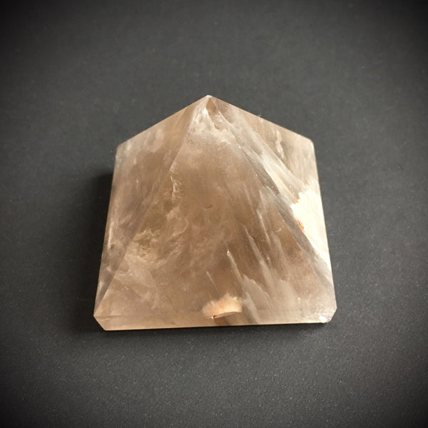Phantom Quartz Crystal Pyramid