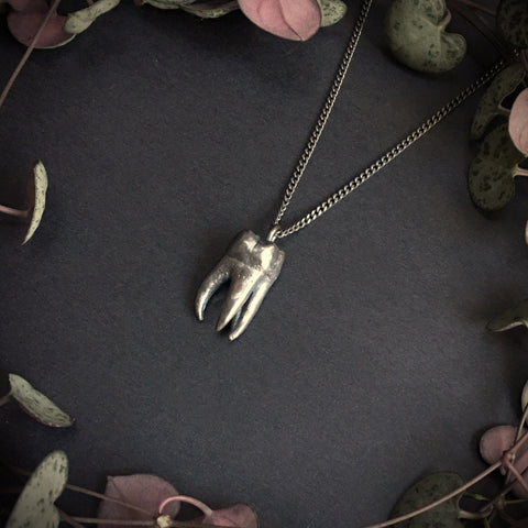 Toothache Pendant - 32 inch - Ready to Send