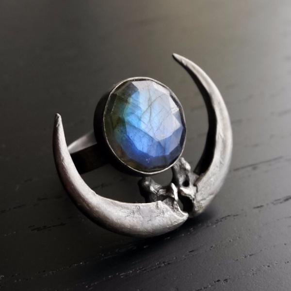Raven Moon Ring