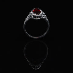 Aphrodite Ring (Garnet and Citrine)