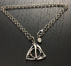 Discontinued - Deathly Hallows Small Bone Pendant