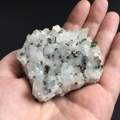 Quartz with Chalcopyrite Specimen