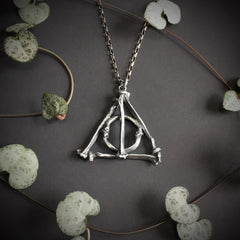 Discontinued - Deathly Hallows Large Bone Pendant