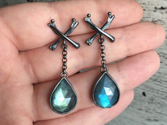 Mourning Earrings